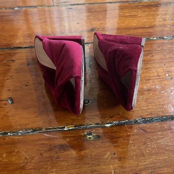 Loeffler Randell Velvet Heels - Picture 9 of 9